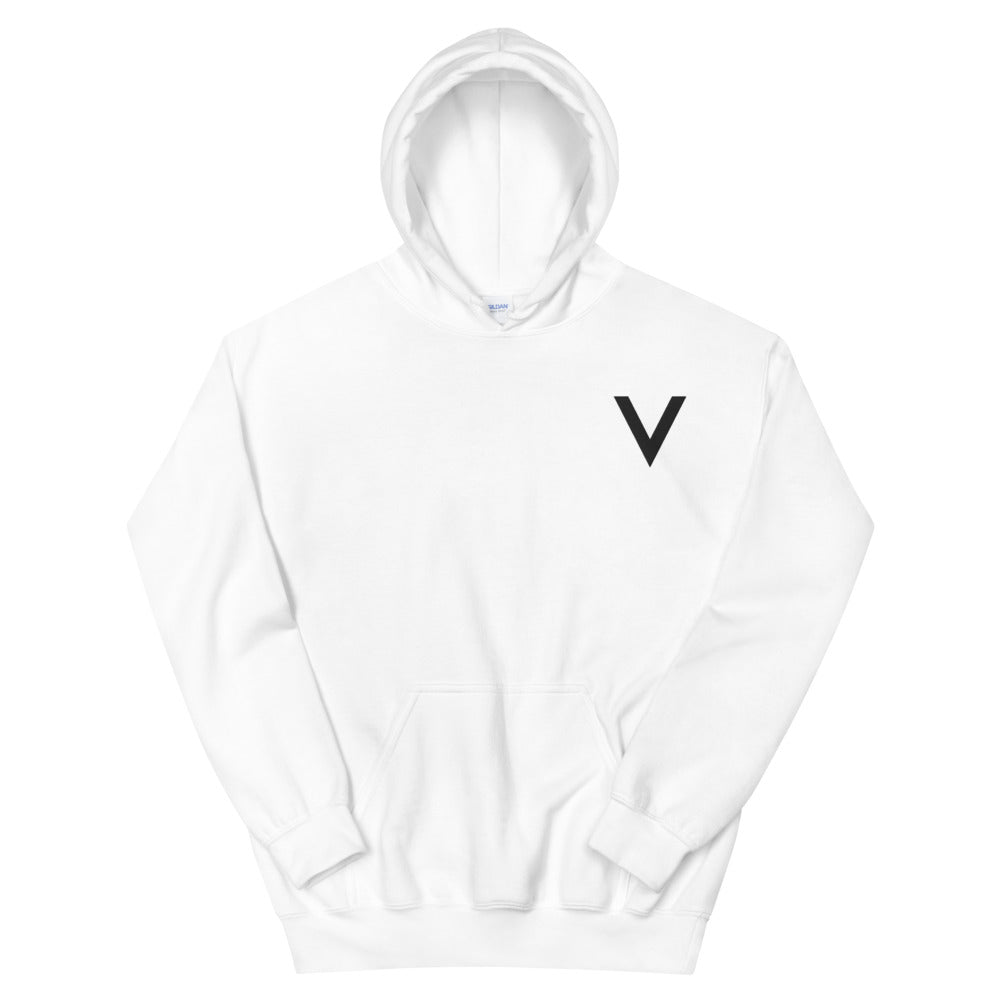 Minimalist White Hoodie